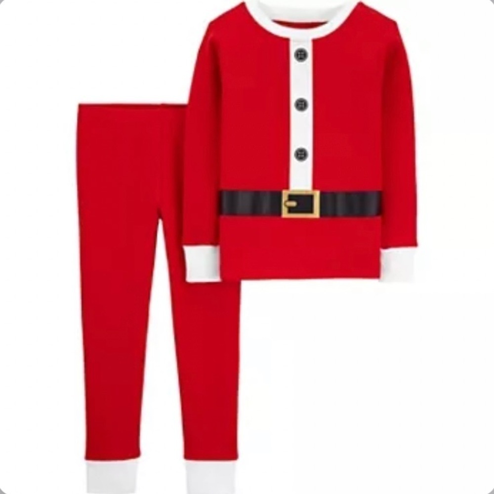 Baby Boy Carter's 2-Piece Santa Suit Pajamas